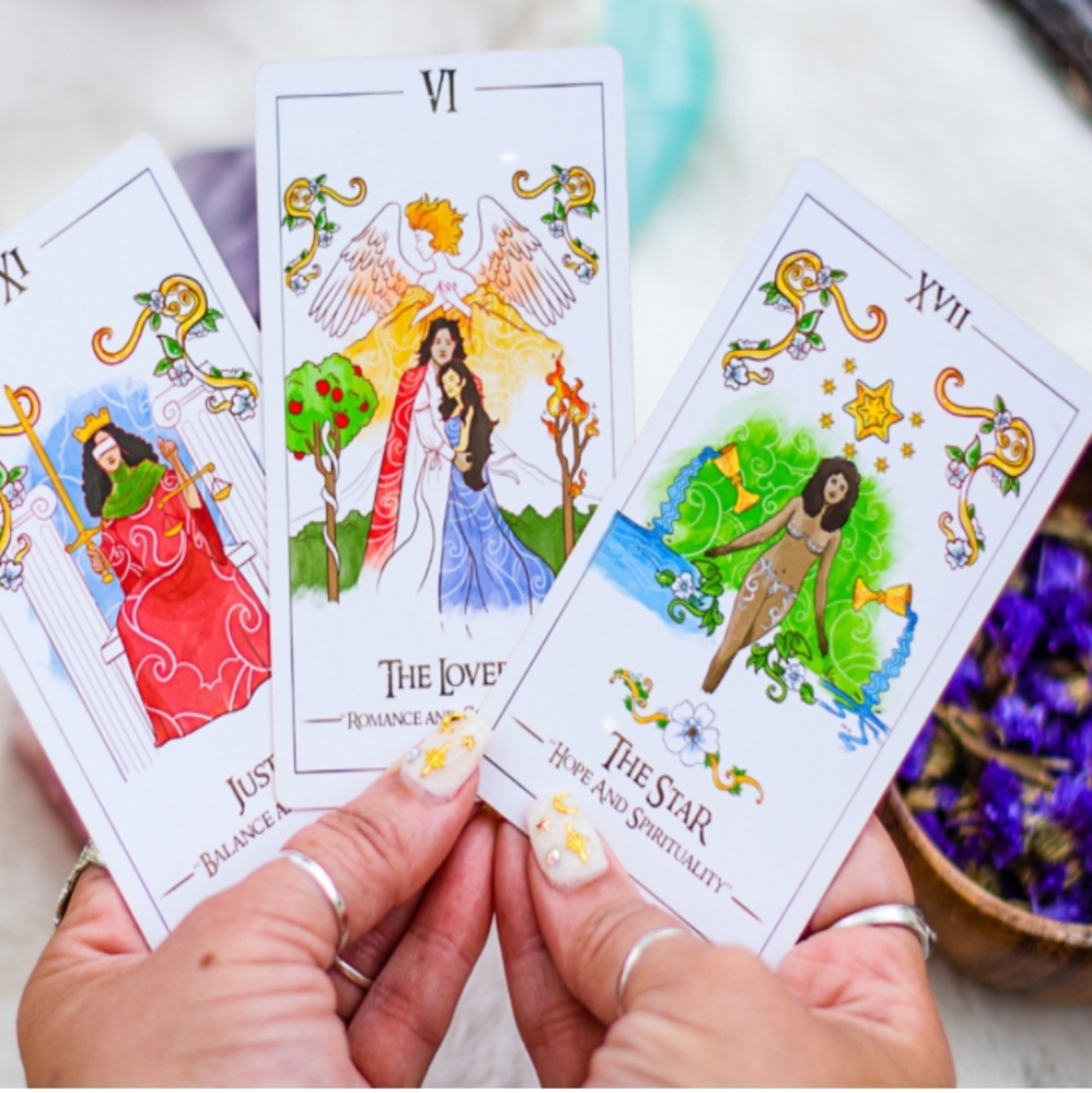 Red Rose Edition Simplicity Tarot Emilie Muniz